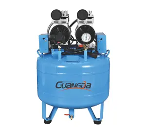 Quiet oil free silent type dental medical air compressor