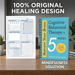 Planificador de 5 Semanas de Autocuidado y Sanación ZS-PC0066, Diario de Salud Mental Positiva para Minoristas en Línea - Product Image 5
