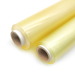 18 ''PVC transparente Catering Stretch Cling Film Meat Baklawa Food Wrap 450mm X 1500m cada rollo - Product Image 1