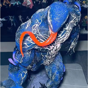 Modèle de venin en résine de fibre de verre réaliste grandeur nature personnalisé personnage du film <span class=keywords><strong>Marvel</strong></span> statue de personnage de venin - Product Image 6