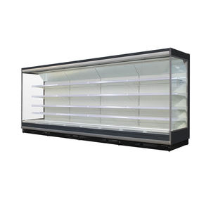 <span class=keywords><strong>Armoire</strong></span> à boissons commerciale refroidie par air <span class=keywords><strong>armoire</strong></span> à rideaux d'air à <span class=keywords><strong>basse</strong></span> température pour lait et fruits - Product Image 5