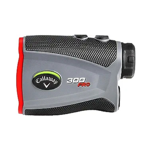 Compact laser golf rangefinder is ergonomically designed for comfort and is easily stashed in your bag for whenever you need it