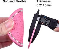 Sous-verres de voiture Bling Silicone porte-gobelet de voiture insérer caboteur anti-dérapant universel véhicule intérieur accessoires