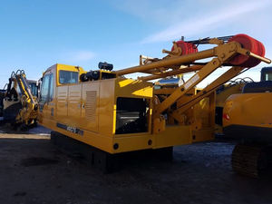 <span class=keywords><strong>Grue</strong></span> sur chenilles XGC75 : <span class=keywords><strong>Grue</strong></span> à <span class=keywords><strong>contrepoids</strong></span> de 4 tonnes <span class=keywords><strong>avec</strong></span> petit levage auxiliaire pour la construction routière - Product Image 3