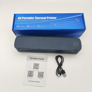Imprimante thermique portable A4 légère, supporte le papier de 216 mm, pour usage bureautique, noir et blanc/couleur, batterie 2600 mAh - Product Image 6