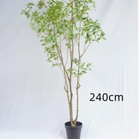Arbre Artificiel, Pieris, Pommeau d'Orchidée Chinois, Plante Verte pour Aménagement Paysager, Décoration Intérieure Douce, Décoration Végétale