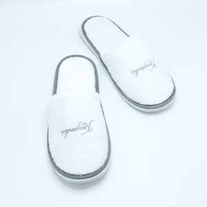 OEM corallo pile riutilizzabili pantofole Hotel pantofole da matrimonio per la camera degli ospiti pantofole Hotel usa e getta - Product Image 2