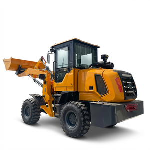 Mini-chargeuse sur pneus 3 tonnes (3000 kg) en promotion avec moteur Kubota, godet hydraulique, attache rapide, transmission 4x4, direction articulée – Vente directe usine - Product Image 2