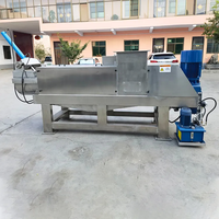 Hoge Output Enkele Type Schroef Pers Knijpen Groenten En Vruchten Sap Extractor Schroef Pers Ontwatering Machine