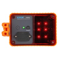 Testeur de tension haute tension ETCR1800B pour lignes électriques, détection de courant alternatif 0,1KV-110KV 0,1A-6000A, tige d'isolation sans fil IP65, données USB