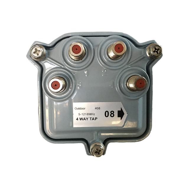 Fiber Optic Tap Splitter  2/4/8 Way Outdoor Waterproof CATV