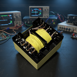 Transformateur haute fréquence ETD44 84V10A 840W pour chargeur de véhicule électrique, solaire, stockage d'énergie - DS-44C025Y - Product Image 1