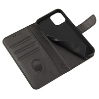 Étui de téléphone en cuir à rabat de haute qualité pour iPhone Pro Book Flip Wallet Couverture de téléphone portable avec fentes pour cartes pour iPhone 15 16