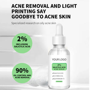 Private Label 2% Salicylic Acid Whitening Moisturizing <b>Liquid</b> for Serum for Face - Product Image 4