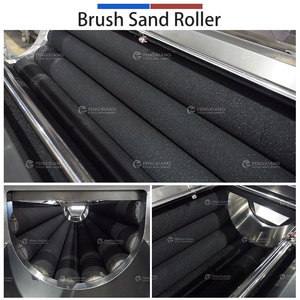 Machine à éplucher les pommes de terre, les radis, les oignons et le taro de grande taille LXTP-5000 avec brosse à rouleaux en sable, capacité 1-1,5T/H - Product Image 3
