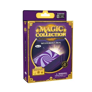 2024 MFH Kids Magic Tricks Item-Sliding Secret Appearing and Disappearing Box Stage and Street Magic Props Made of Plastic