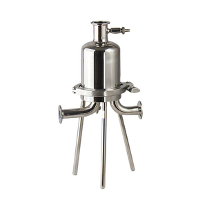 Machine de filtration liquide/sirop/vin/bière/miel à longue durée de vie boîtier de filtre sanitaire simple rond SUS304 - Product Image 3