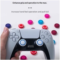 Capuchons de joystick en silicone bicolores, poignées pour manettes PS5 PS4 PS3 Xbox One Series X S, protections pour sticks analogiques