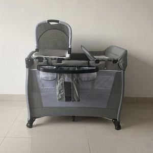 Cama de bebé mosquitera 4 lados malla bebé parque infantil recién nacido con bolsa de almacenamiento - Product Image 2