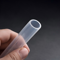 Tuyau en silicone de classe VI USP pour la fabrication de chocolat avec revêtement antiadhésif