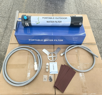 Purificateur d'eau manuel en céramique sans électricité, pompe à pression, filtre à eau portable pour le camping, les situations d'urgence en extérieur et à domicile