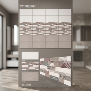 Popular marca Vistaar 12x24 esmalte digital 30x60cm azulejos interiores de cerámica 300x600mm azulejos de pared mayorista precio barato en Foshan - Product Image 2