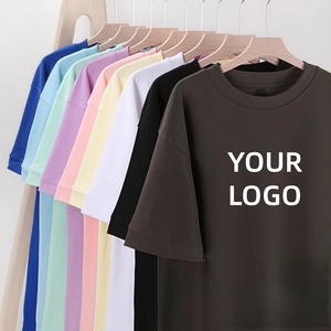 T-shirt Grafica Personalizzata da Uomo Oversize Pesante Unisex per Stampa, alla Moda, Fresca per l'Estate, all'Ingrosso - Product Image 1