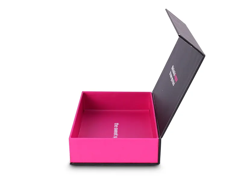 Caja de cartón magnética con logotipo personalizado, embalaje de regalo de joyería, de lujo, gran oferta