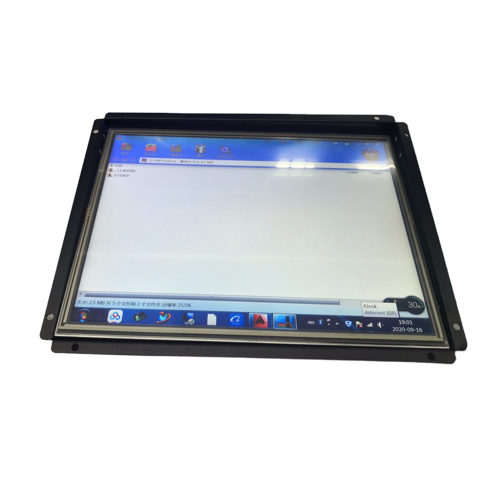 cheap 15 inch lcd monitor 4 Wire Resistive touch Screen Industrial Monitor HD-MI HD lcd monitor