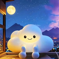 Offre Spéciale gonflable nuage air modèle personnalisé Baiyun camping en plein air créatif marché mise en page dessin animé Meichen