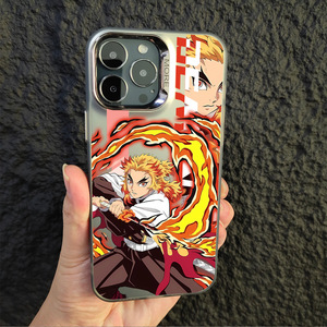<span class=keywords><strong>Coque</strong></span> <span class=keywords><strong>de</strong></span> <span class=keywords><strong>téléphone</strong></span> argentée <span class=keywords><strong>Demon</strong></span> <span class=keywords><strong>Slayer</strong></span> pour iPhone 11 12 13 14 15 16 17 Pro Max 16e - Product Image 5
