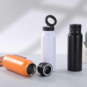 Nueva Botella de Agua Magnética de 24oz, Taza de Vacío con Aislamiento de Doble Pared y Tapa con Soporte para Teléfono - Product Image 5