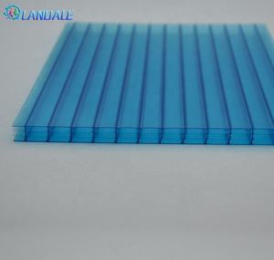 <span class=keywords><strong>Plaque</strong></span> <span class=keywords><strong>alvéolaire</strong></span> en <span class=keywords><strong>polycarbonate</strong></span> transparente, <span class=keywords><strong>plaque</strong></span> <span class=keywords><strong>alvéolaire</strong></span> en nid d'abeille, <span class=keywords><strong>plaque</strong></span> lumineuse, 8 mm 10 mm, protection UV, transparente/bleu lac/bronze - Product Image 2