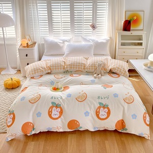 <span class=keywords><strong>Copripiumino</strong></span> per casa King Size stampato floreale con Logo personalizzato in <span class=keywords><strong>cotone</strong></span> 100% - Product Image 4
