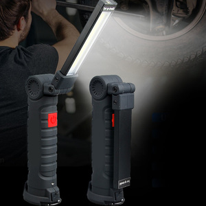 ไฟทำงาน LED COB รุ่น Outdoor V52 5 โหมด ชาร์จ USB ได้ หมุนได้ 360 องศา ฐานแม่เหล็ก ขนาด 14.5x4.8x11.8 ซม. อุปกรณ์ออปติคอล - Product Image 2