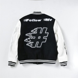 Chaqueta Americana de Lujo Personalizada, Estilo Retro, Informal, Vintage, Y2k, Cortavientos, Chaqueta Universitaria para Hombre - Product Image 2