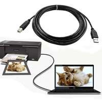 Cable de escáner de impresora OEM, Usb B Midi, Vw Touareg824, Usb 2,0 A, carga de datos macho, carga rápida 3a, estándar de Pvc