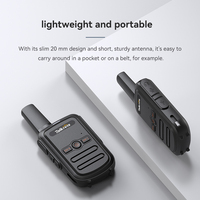 Talkivis TK-C51 talkie-walkie émetteur-récepteur Radio bidirectionnelle enfants Portable Ham Radio UHF 400-470MHz 16 canaux USB charge PTT Radio