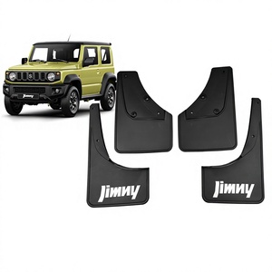 Pour Suzuki Jimny BJ74 19-25 Garde-boue en plastique noir Accessoires de voiture Garde-boue - Product Image 5