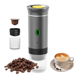 Cafetera Espresso Portátil 3 en 1 con Autocalentamiento, 7800mAh, Eléctrica, Compacta, para Viajes, Auto/RV/Oficina, para Campistas - Product Image 1
