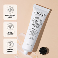 Crème hydratante pour les mains au beurre de karité et au lait végétal anglais 30g, hydratante et nourrissante, Sadoer, huile de chèvre, d'escargot et de cheval, OEM, tous types de peau