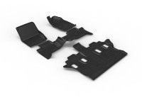 Autobo pour Toyota Land Cruiser Prado LC250 2024, conduite à droite, 7 places, tapis de sol de voiture tout temps en TPE, ensemble complet, 100% imperméable, facile à nettoyer