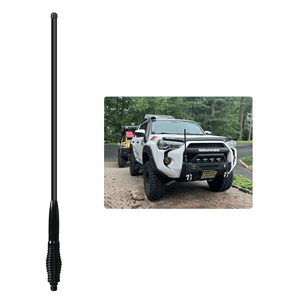 Antenne tout-terrain 120 cm 107 cm pour camion, antenne à ressort robuste avec câble RG58 de 4,5 m avec connecteur FME/SMA - Product Image 3