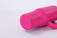 Beauchy 2026 Nouvelle Grande Bouteille Isotherme en Acier Inoxydable de 40 oz avec Poignée et Paille Rabattable pour Voyages en Extérieur