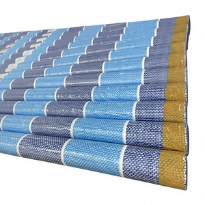 Best Choice Imports High-quality Striped HDPE PE Tarpaulin Sheet 20x30 Waterproof Moisture Proof UV Heat Resistant Matte Surface - Product Image 1