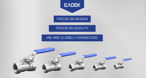 Leadtek Ss 304 316 1/2 3/4 Roestvrij Staal 1000wog Volledige Boring Poort Npt/Bsp Vrouwelijke Handdraad Cf 8M 2 Pc Kogelklep - Product Image 4