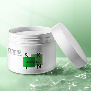 Masque facial en coton hydratant, blanchissant, régulateur de sébum, anti-âge et raffermissant à l'acide salicylique, 110g/55 pièces - Product Image 4