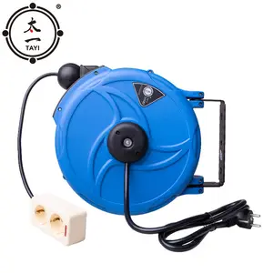 15Meters 20 Meters Automatic Retractable electric hose reel wall mount &cable reel