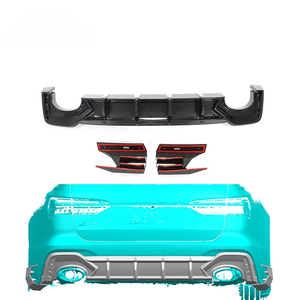 Materiale superiore paraurti posteriore <span class=keywords><strong>Rs6</strong></span> in fibra di carbonio a secco paraurti per <span class=keywords><strong>auto</strong></span> diffusore posteriore per Audi <span class=keywords><strong>Rs6</strong></span> C8 berlina 2019-2021 - Product Image 2