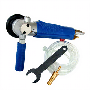 Pulidora Neumática Lateral con Gatillo, Amoladora Angular sin Escobillas 8500 RPM, Herramientas de Pulido Húmedo con Almohadilla Flexible - Product Image 1